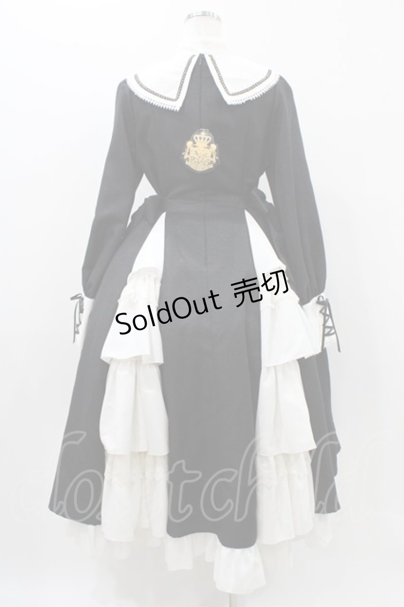 画像2: ALICE and the PIRATES / St.Valerie〜大聖堂の秘密〜ロングワンピース Free ブラック H-25-11-12-1030-PA-OP-NS-ZH (2)