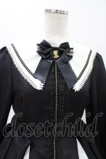 画像4: ALICE and the PIRATES / St.Valerie〜大聖堂の秘密〜ロングワンピース Free ブラック H-25-11-12-1030-PA-OP-NS-ZH (4)