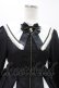 画像4: ALICE and the PIRATES / St.Valerie〜大聖堂の秘密〜ロングワンピース Free ブラック H-25-11-12-1030-PA-OP-NS-ZH (4)