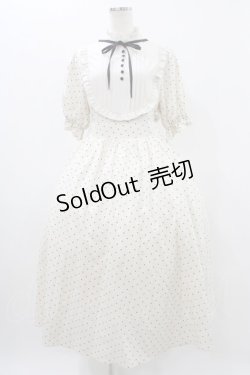 画像1: m petit by misako / ナシジミズタマキリカエOP M オフ H-25-11-12-1033-LO-OP-NS-ZH