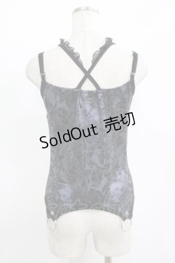 画像3: NiNE. / リングパーツキャミ  ブラック H-25-11-12-052-PU-TO-KB-ZH