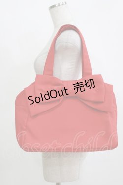 画像1: Jane Marple / リボンバッグ  レッド H-25-11-12-055-JM-BG-KB-ZH