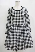 MILK / ギンガムKISSワンピース  ブラックギンガム H-25-11-12-006-ML-OP-KB-ZH