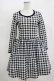 画像1: MILK / ギンガムKISSワンピース  ブラックギンガム H-25-11-12-006-ML-OP-KB-ZH (1)