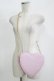 画像1: MILK / ハートチェーンショルダーBAG  ピンク H-25-11-12-057-ML-BG-KB-ZH (1)