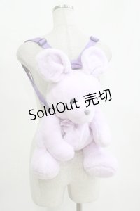 WC / うさぎリュック  ラベンダー H-25-11-12-059-PU-BG-KB-ZH