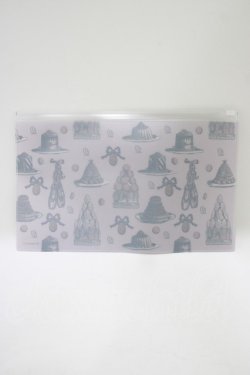 画像2: Q-pot. / マドレーヌとバレリーナ ノベルティポーチ  ピンク H-25-11-12-060-QP-ZA-KB-ZH