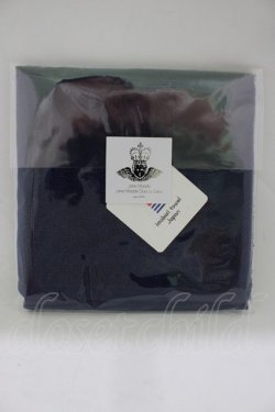 画像2: Jane Marple / 刺繍ミニタオル  ネイビー H-25-11-12-061-JM-ZA-KB-ZH