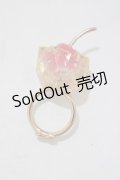 MILK / フローズンチェリーリング  ピンクゴールド×ピンクチェリー H-25-11-12-062-ML-AC-KB-ZH