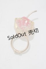 MILK / フローズンチェリーリング  ピンクゴールド×ピンクチェリー H-25-11-12-062-ML-AC-KB-ZH