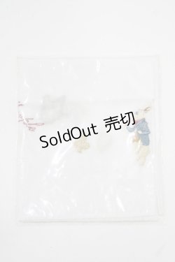 画像1: Jane Marple / 刺繍ハンカチ  白 H-25-11-12-065-JM-ZA-KB-ZH