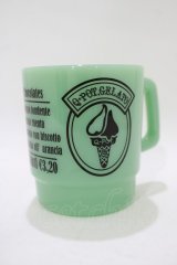 Q-pot. / オリジナルメラミン製マグカップ  ミント H-25-11-12-067-QP-ZA-KB-ZH