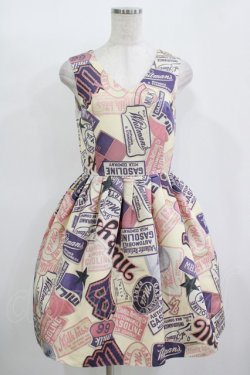 画像1: MILK / Patch girl dress - アイボリー H-25-11-12-007-ML-OP-ET-ZH