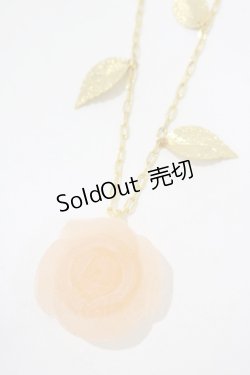 画像1: Q-pot. / チェリーローズ パート ドゥ フリュイ ネックレス   H-25-11-12-073-QP-AC-KB-ZH