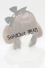 MILK / マカロンイヤーマフ  チョコ H-25-11-12-075-ML-AC-KB-ZH