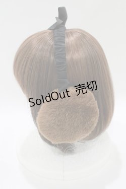 画像2: MILK / マカロンイヤーマフ  チョコ H-25-11-12-075-ML-AC-KB-ZH