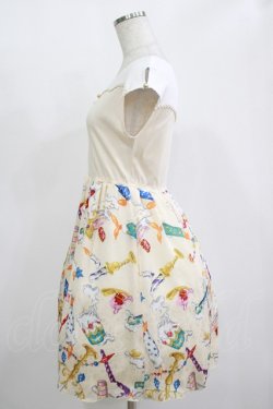 画像2: MILK / キャンドルハーフワンピース  アイボリー H-25-11-12-010-ML-OP-KB-ZH