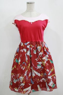 画像1: MILK / キャンドルハーフワンピース  ボルドー H-25-11-12-011-ML-OP-KB-ZH