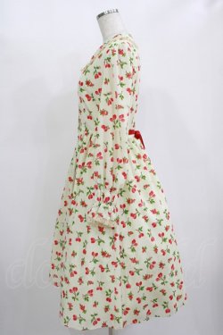 画像2: MILK / ベリー・ルージュドレス  クリーム×レッドベリー H-25-11-12-012-ML-OP-KB-ZH