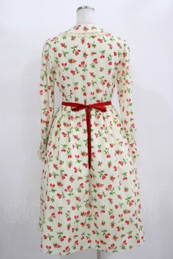 画像3: MILK / ベリー・ルージュドレス  クリーム×レッドベリー H-25-11-12-012-ML-OP-KB-ZH