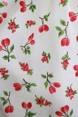 画像4: MILK / ベリー・ルージュドレス  クリーム×レッドベリー H-25-11-12-012-ML-OP-KB-ZH