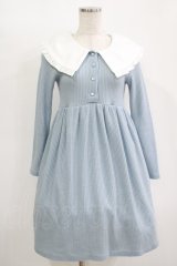 MILK / Sisterワンピース  サックス H-25-11-12-013-ML-OP-KB-ZH