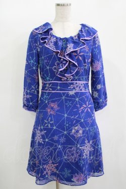 画像1: MILK / Snow Friendsドレス Free ブルー H-25-11-12-021-ML-OP-NS-ZH