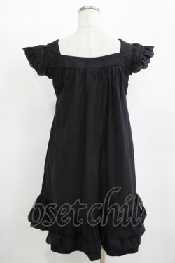 画像3: SUPER LOVERS / スカルレースベビードール  ブラック H-25-11-12-024-PU-OP-KB-ZH