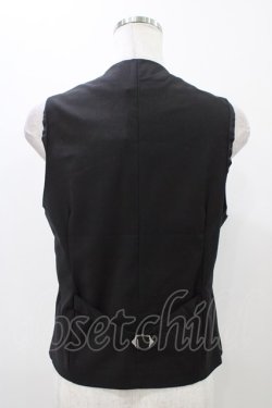 画像2: Deorart / ストライプベスト  ブラック H-25-11-13-040-PU-TO-KB-ZH