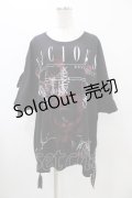 SEX POT ReVeNGe / プリントBIG TEE  ブラック H-25-11-13-041-SP-TO-KB-ZT455