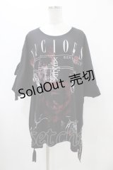 SEX POT ReVeNGe / プリントBIG TEE  ブラック H-25-11-13-041-SP-TO-KB-ZT455