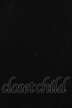 画像3: Deorart / ドレープネック袖セパレートTシャツ L ブラック H-25-11-13-042-PU-TO-KB-ZH