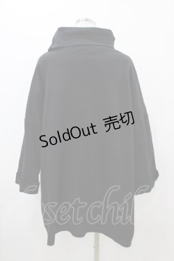 画像2: SEX POT ReVeNGe / プリントハイネックトップス L ブラック H-25-11-13-045-SP-TO-KB-ZT455