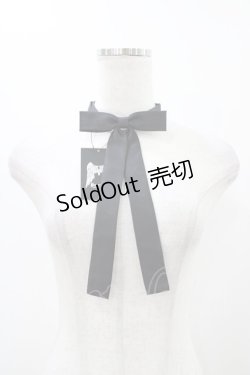 画像1: Deorart / ワンタッチリボンタイ  ブラック H-25-11-13-006-PU-ZA-KB-ZH