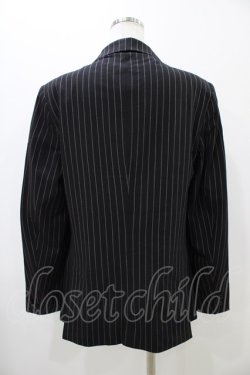 画像2: Deorart / ストライプジャケット M ブラックストライプ H-25-11-13-059-PU-JA-KB-ZH