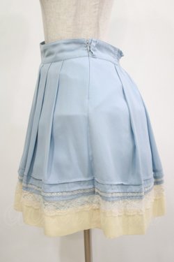 画像2: LODISPOTTO / 裾切替スカート M サックス H-25-11-13-1026-LO-SK-NS-ZH