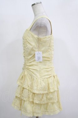 画像2: one after another NICE CLAUP / リボン付きミニワンピース Free イエロー H-25-11-13-1027-PU-OP-NS-ZH