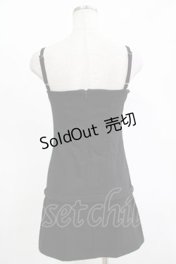 画像3: Melt the lady / skinny belt slit dress Free ブラック H-25-11-13-1028-PU-OP-NS-ZH