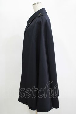 画像2: NO.S PROJECT / クロークコート M ネイビーストライプ H-25-11-13-1029-LO-CO-NS-ZH