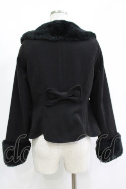 画像3: BABY,THE STARS SHINE BRIGHT / Betty Ribbonショートコート Free ブラック H-25-11-13-1030-BA-CO-NS-ZH