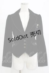 axes femme / ベロアジャケット M ブラック H-25-11-13-1032-AX-JA-NS-ZH