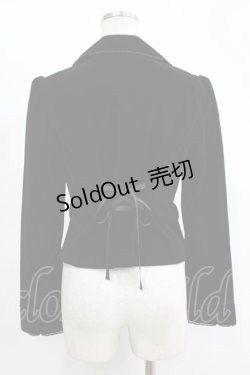 画像3: axes femme / ベロアジャケット M ブラック H-25-11-13-1032-AX-JA-NS-ZH