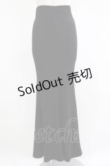 Melt the lady / カットオフスカート Free ブラック H-25-11-13-1033-PU-SK-NS-ZH