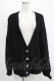 画像1: EATME / ゆるふわニットカーディガン Free ブラック H-25-11-13-1037-LO-TO-NS-ZH (1)