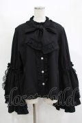 DearMyLoveWhip / フリルハイネックレースリボンプリンセスブラウス 5L ブラック H-25-11-13-1038-PU-BL-NS-ZH
