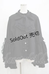 DearMyLoveWhip / フリルハイネックレースリボンプリンセスブラウス 5L ブラック H-25-11-13-1038-PU-BL-NS-ZH