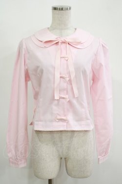 画像1: Heart E / うさみみブラウス Free ピンク H-25-11-13-1042-LO-BL-NS-ZH