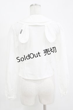 画像3: Heart E / うさみみブラウス Free オフ H-25-11-13-1043-LO-BL-NS-ZH