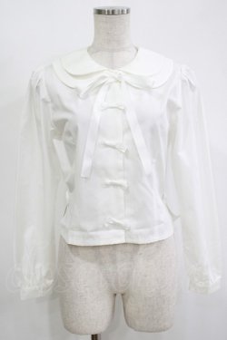 画像1: Heart E / うさみみブラウス Free オフ H-25-11-13-1044-LO-BL-NS-ZH