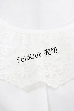 画像4: m petit by misako / レース襟プルオーバー 4L 生成り H-25-11-13-1049-LO-TO-NS-ZH